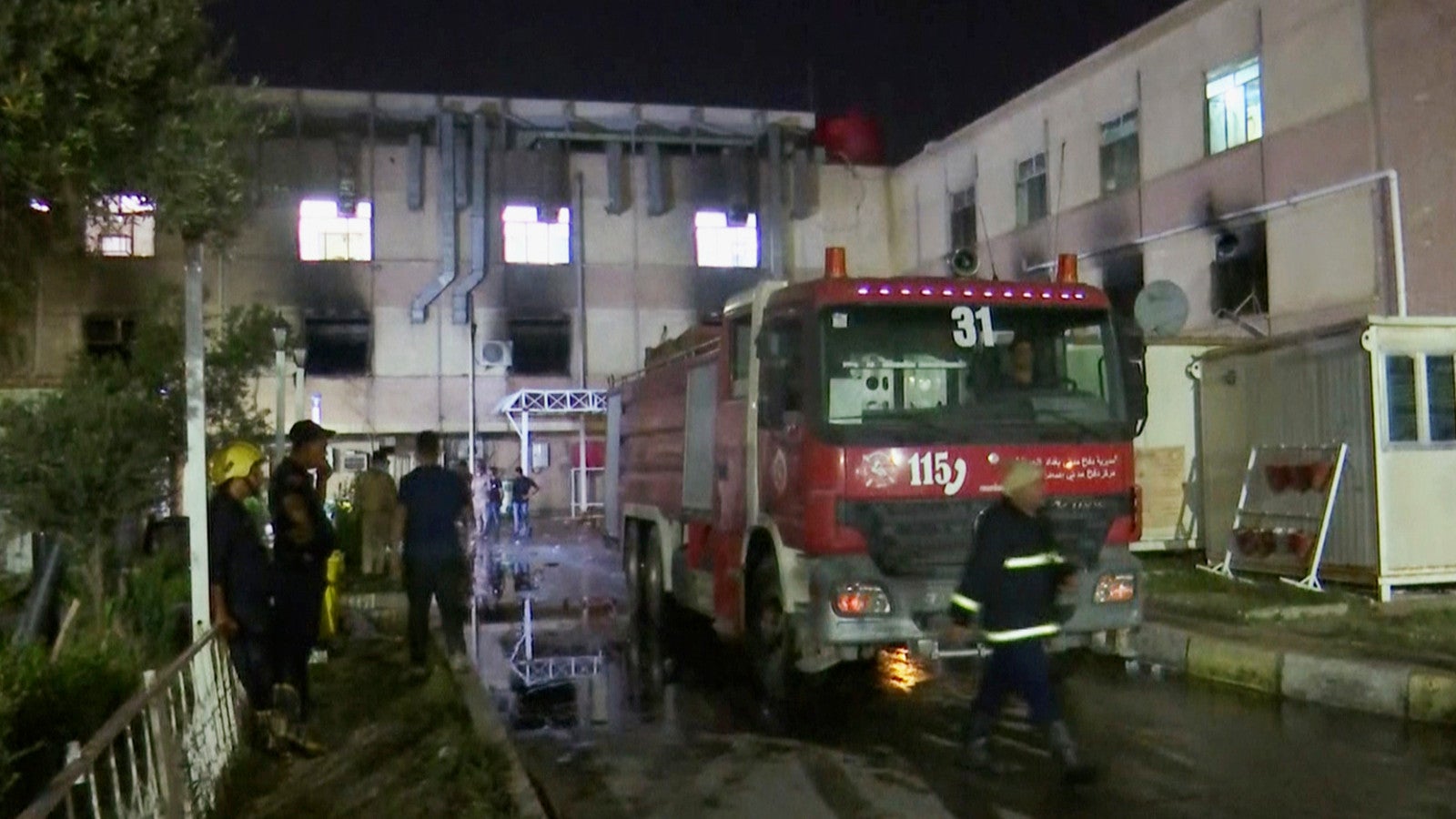 Bagdad 82 Tote bei Krankenhausbrand The Weather Channel